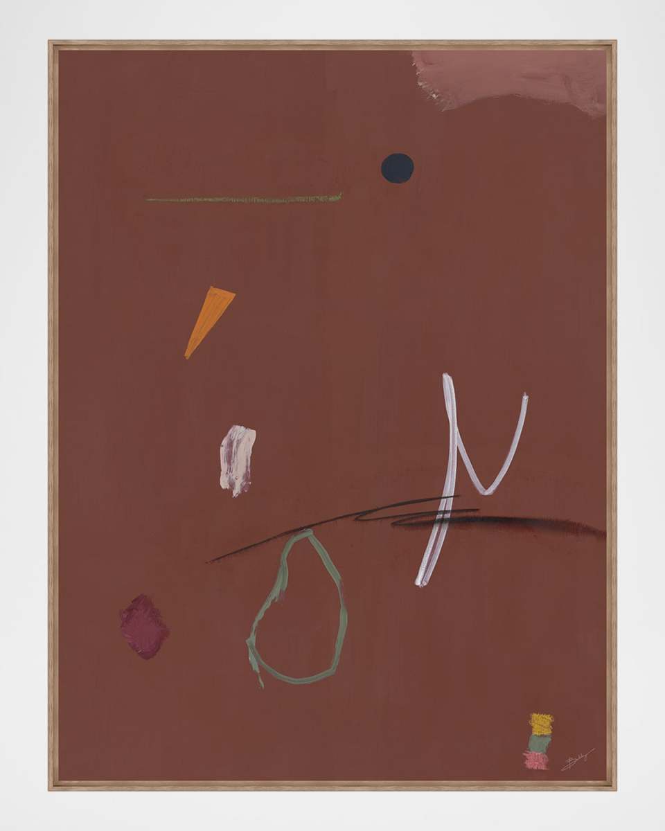 "Particles I" Framed Giclee by Bobby Berk, 31.25" x 41.25"